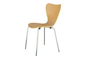 Designstoel Series 7 stapelbaar hout