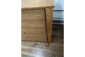 Opklapbed - hout  murphy bed