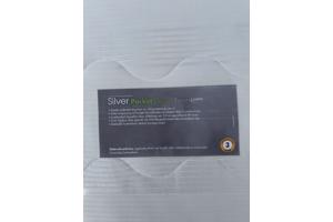 Matras 80x200 Silver Pocket Deluxe Foam Extra