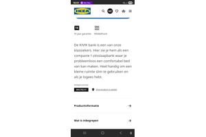 IKEA Slaap fauteuil NIEUW