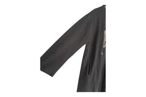 Sweat jurk motorcycle strass steentjes grijs XL/XXL