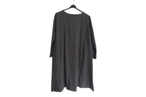 Sweat jurk motorcycle strass steentjes grijs XL/XXL