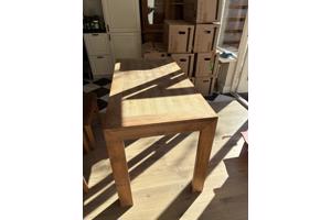 Teakhouten eettafel
