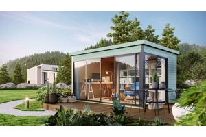 Luxe blokhut Domeo 4 Set