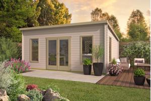 Blokhut - Tuinhuis Calpe | 44 mm | onbehandeld