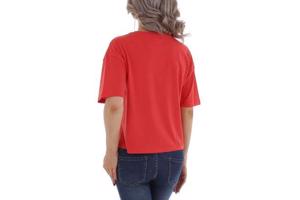 Glo-Story t-shirt Shine all day rood goud S/36