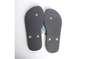 Teenslipper zwart goud met strass steentjes 32