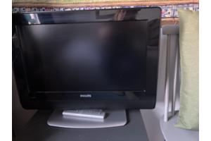 Philips televisie zwart en plat model