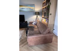 Leren cognac bank van vtwonen