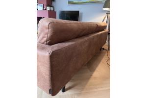 Leren cognac bank van vtwonen