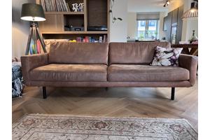 Leren cognac bank van vtwonen