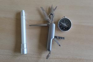 Outdoor survival kit