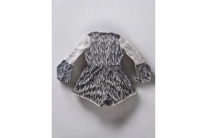 Emmash Paris playsuit zebra L/40