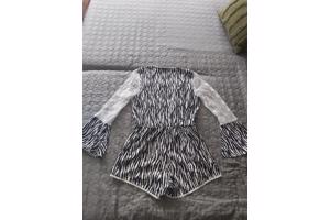 Emmash Paris playsuit zebra L/40