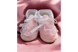 Newborn Meisjes Roze/wit Met Stippen