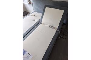 2 persoons boxspring 160x200 met afstandsbediening