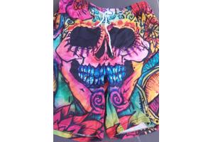 Zwembroek zwemshort skull multicolor XL