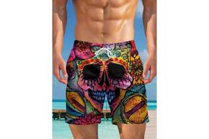 Zwembroek zwemshort skull multicolor XL