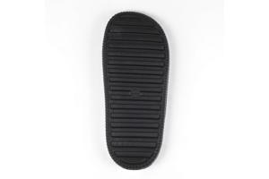 Slippers effen zwart 42