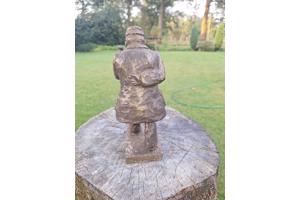 Klepperderk Hellendoorn bronzen beeldje