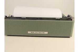 Olivetti - Lvrea Lettera 32 groen