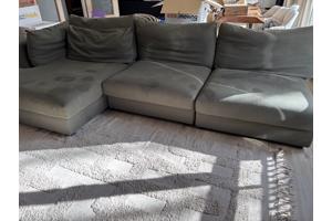 Comfortabele hoekbank