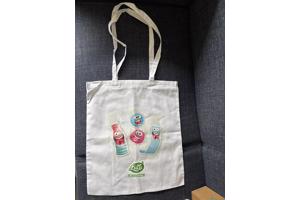 Lutti tas snoepprint Life is Luttiful lussentas