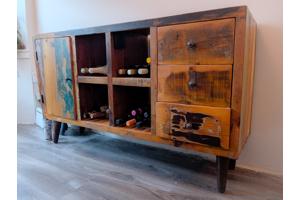Buffetkast Gerecycled Hout (Massief)