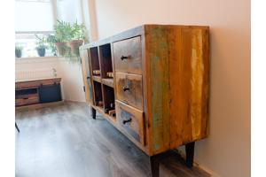 Buffetkast Gerecycled Hout (Massief)