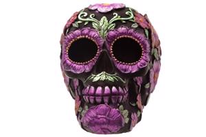 Nieuw Candy skull metallic madelief