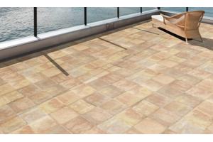 Nieuwe terra cotta tegels oude antieke look 33x33 cm