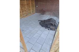 Stoeptegels ca 120 stuks