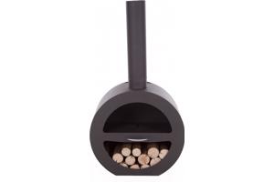 Tuinhaard RedFire Kamina O buitenkachel van staal