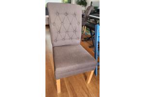 6  mooie eettafel stoelen