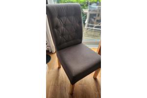 6  mooie eettafel stoelen