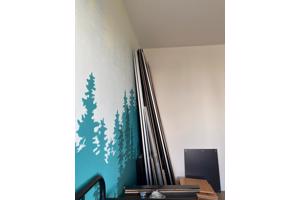 Pax kledingkast met spiegel schuifdeur