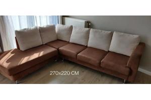 MOET NU WEG! Mooie bank met wasbare hoezen