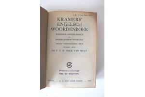 Engels-Nederland woordenboek, vermeerderde druk 1926