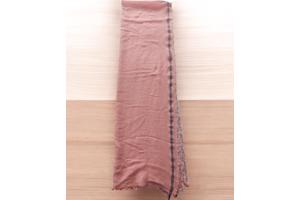 sjaal / omslagdoek zalm roze 170cmx51cm