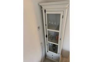 Vitrine kast wit