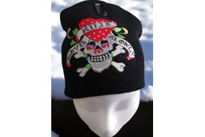 Skull muts love glitter one size