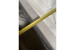 Nieuw hoekbad met bol badscherm, regendoucheset en badafvoer