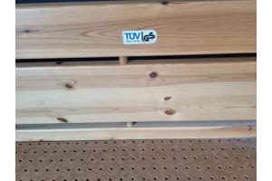 Eenpersoons grenen bed