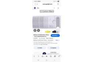 Filters voor drinkfontein