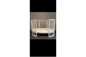 Stokke Sleepi mini wieg + ledikant WIT