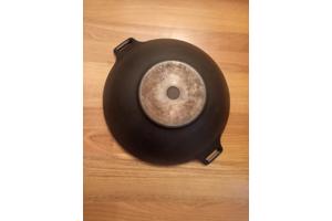 Gietijzeren wok in goede staat, diameter bovenkant 36,5 cm