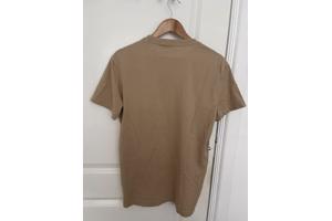 Heren T-shirt Beige.