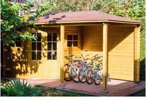 Nieuw Blokhut 2555Z met overkapping