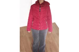 Ature winter jas rood XL/42 (Let op heeft 1 mankementje)