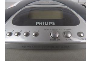 Philips AJ3740/00S radiogestuurde wekkerradio